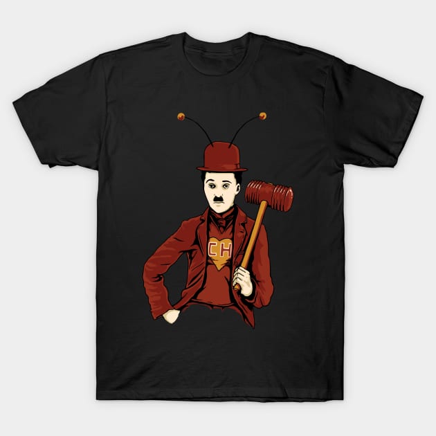 Chaplin T-Shirt by RedBug01